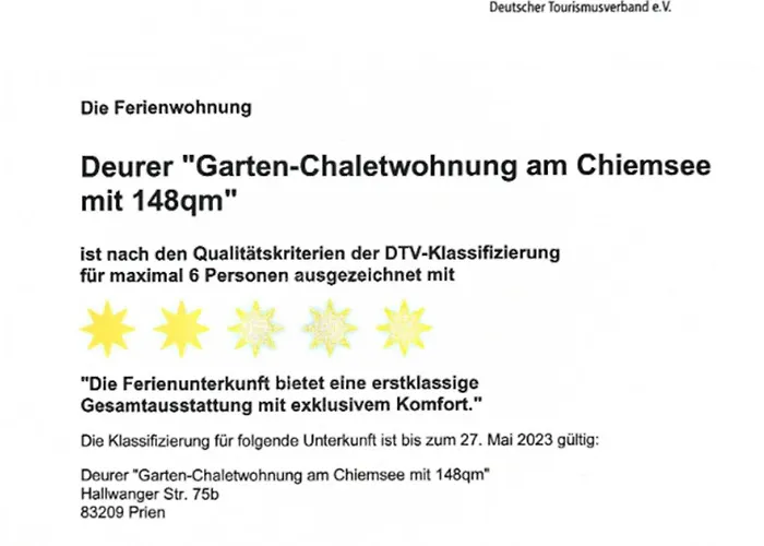 Apartmán Chalethaus-chiemsee - Luxus 148qm Garten-chaletwohnung Am Chiemsee - Neubau