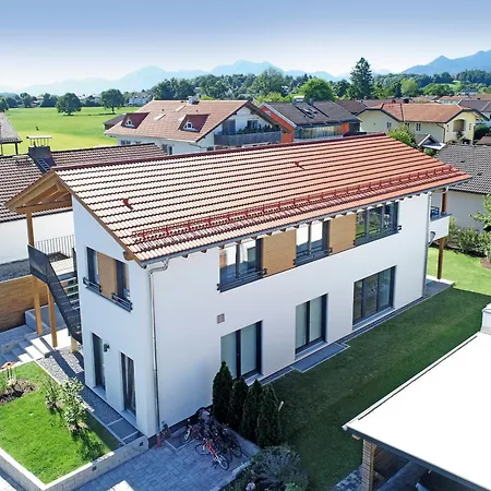 Chalethaus-chiemsee - Luxus 148qm Garten-chaletwohnung Am Chiemsee - Neubau Prien am Chiemsee