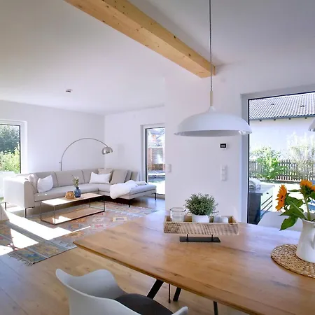 Chalethaus-chiemsee - Luxus 148qm Garten-chaletwohnung Am Chiemsee - Neubau * פרין אם קימזה
