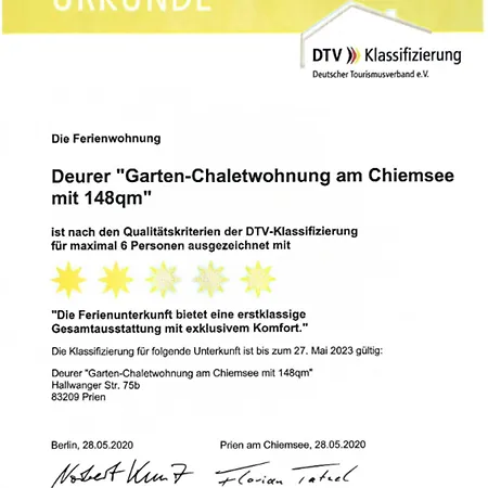 דירה Chalethaus-chiemsee - Luxus 148qm Garten-chaletwohnung Am Chiemsee - Neubau